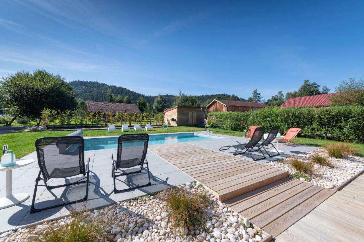 Chalet Du Bien-Etre 15P. Piscine,Spa, Hammam,Petanque,Basket Gerardmer Ngoại thất bức ảnh